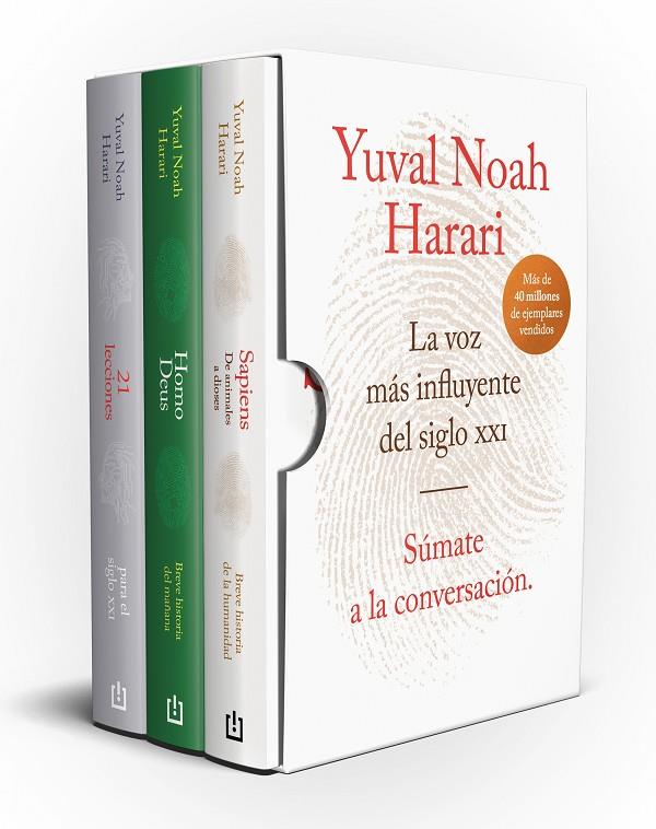 ESTUCHE HARARI. SAPIENS | 21 LECCIONES PARA EL SIGLO XXI | HOMO DEUS | 9788466361217 | HARARI, YUVAL NOAH