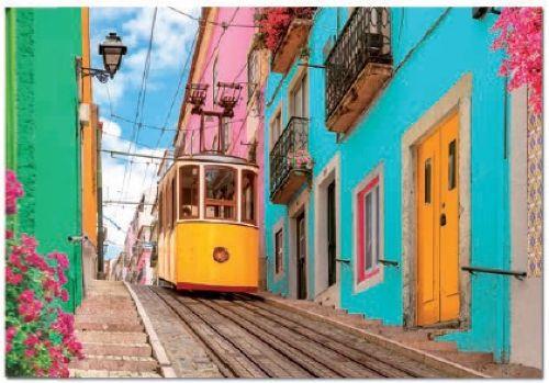 PUZLE 1000 PECES LISBOA COLORIDA | 8412668205529