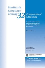COMPONENTS OF L2 READING | 9780521157278 | SHIOTSU, TOSHIHIKO