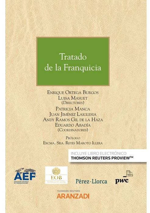 TRATADO DE LA FRANQUICIA (DUO) | 9788411250788 | ORTEGA BURGOS, ENRIQUE/ MASUET, LUISA