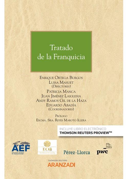 TRATADO DE LA FRANQUICIA (DUO) | 9788411250788 | ORTEGA BURGOS, ENRIQUE/ MASUET, LUISA