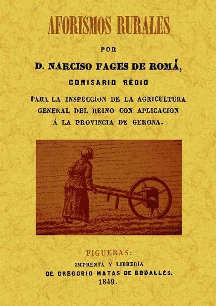 AFORISMOS RURALES | 9788490010051 | FAGES DE ROMA, NARCISO