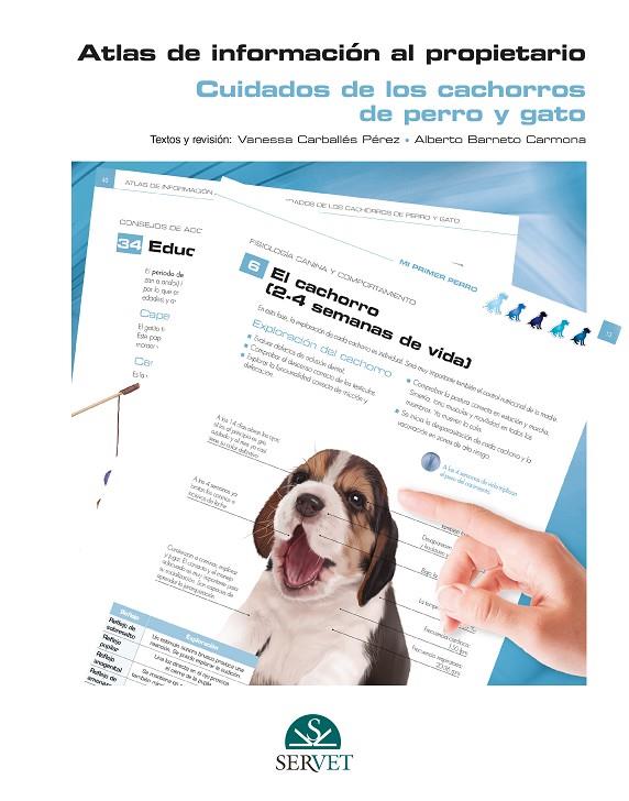 ATLAS DE INFORMACION AL PROPIETARIO. CUIDADOS DE CACHORROS | 9788418339479 | CARBALLES PEREZ, VANESSA