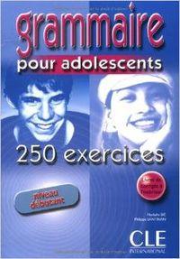 GRAMMAIRE POUR ADOLESCENTS. N. DEB. EXERC. | 9782090335262