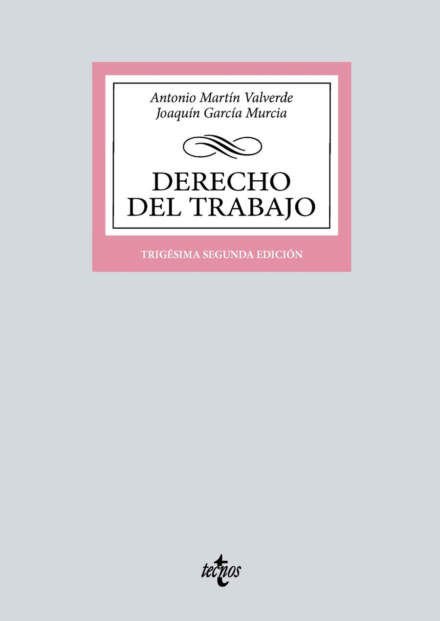 DERECHO DEL TRABAJO | 9788430987870 | GARCÍA MURCIA, JOAQUÍN / MARTÍN VALVERDE, ANTONIO