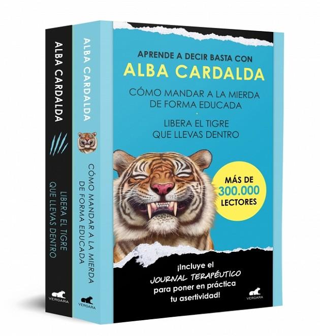CÓMO MANDAR A LA MIERDA DE FORMA EDUCADA | LIBERA EL TIGRE QUE LLEVAS DENTRO (PACK) | 9788419820952 | CARDALDA, ALBA
