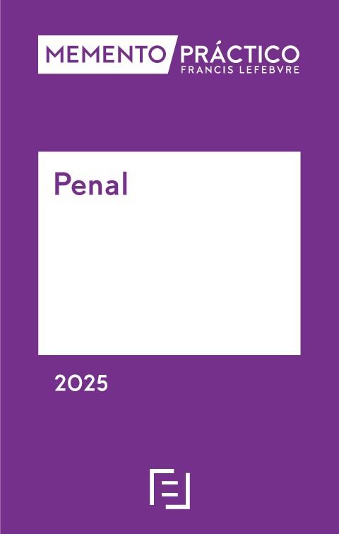 MEMENTO PENAL 2025 | 9788410128682 | LEFEBVRE-EL DERECHO