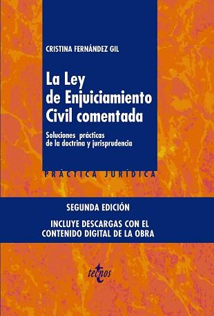 LEY DE ENJUICIAMIENTO CIVIL COMENTADA, LA | 9788430963669 | FERNÁNDEZ GIL, CRISTINA