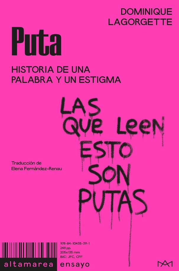 PUTA. HISTORIA DE UNA PALABRA Y UN ESTIGMA | 9788410435391 | LAGORGETTE, DOMINIQUE