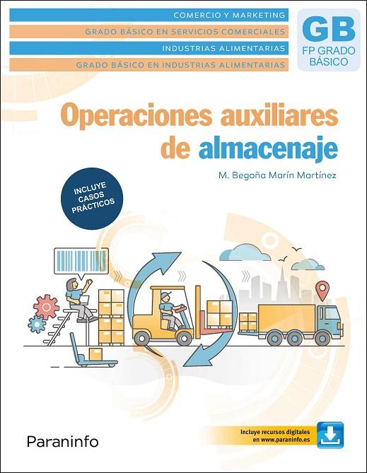OPERACIONES AUXLIARES DE ALMACENAJE 2022 | 9788413665320 | MARIN MARTINEZ, Mª BEGOÑA