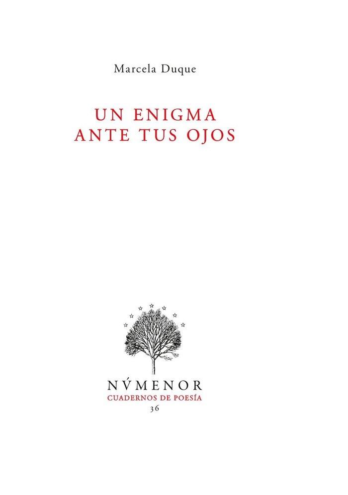 ENIGMA ANTE TUS OJOS, UN | 9788412258486 | DUQUE RAMIREZ, MARCELA