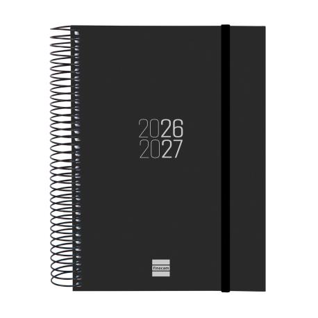 AGENDA ESPIRAL CURS ESPIR E10 1DP 26-27 NEGRE | 8422952417545