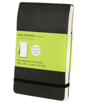 BLOC DE NOTAS MOLESKINE REPORTER TAPA BLANDA NEGRO POCKET LISO | 9788862932981