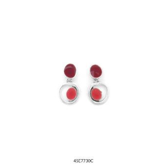 ARRECADES SILVER II VERMELLES | 45e7730c