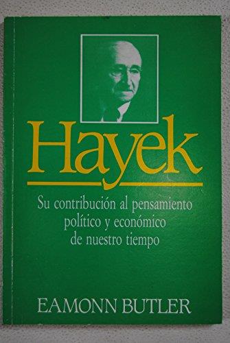 HAYEK | 9788472092181 | BUTLER, EAMONN