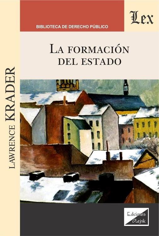 FORMACION DEL ESTADO, LA | 9789563927542 | KRADER, LAWRENCE