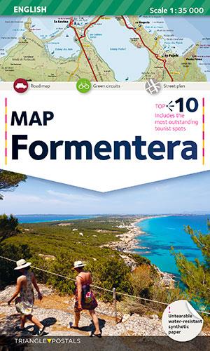 MAPA FORMENTERA [ED. ANGLÈS] | 9788484783947 | VARIOS AUTORES