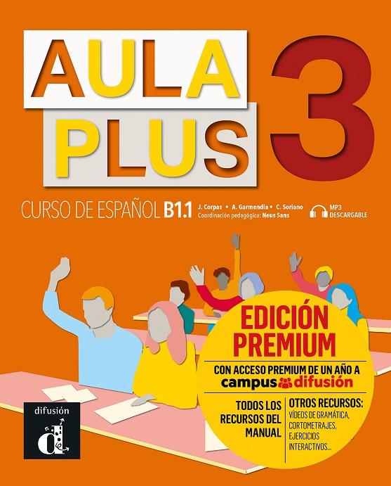 AULA PLUS 3 ALUMNO (+CD) PREMIUN | 9788418032295