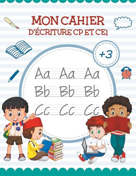 MON CAHIER DE ECRITURE - APPRENDRE LETTRE MAJUSCUL | 9782322134243 | PAPETERIE, PRESCHOOL