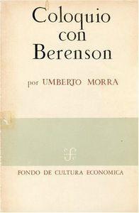 COLOQUIO CON BERENSON | 9789681605469 | MORRA, UMBERTO
