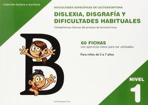 DISLEXIA NIVEL 1 DISGRAFIA DIFICULTADES HABITUALES | 9788498964127 | RODRÍGUEZ RUIZ, CELIA