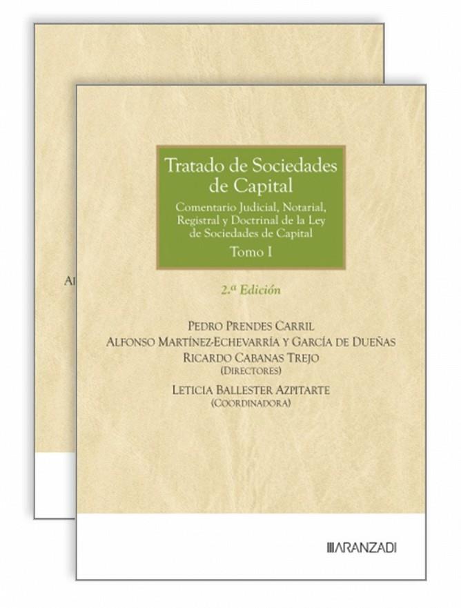 TRATADO DE SOCIEDADES DE CAPITAL (2 EDICIÓN) | 9788410856837