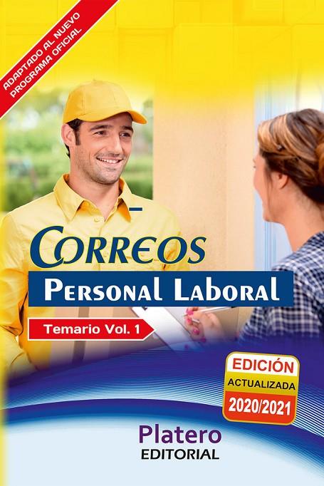 PERSONAL LABORAL DE CORREOS. TEMARIO. VOLUMEN I EDIC 2020-21 | 9788412180237 | GARCIA RODRIGUEZ, JOSE