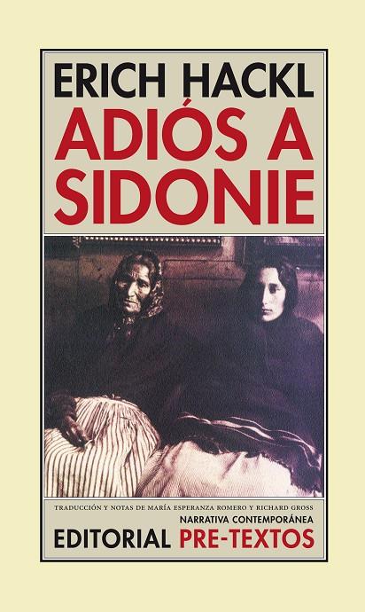 ADIÓS A SIDONIE | 9788481914900 | HACKL, ERICH