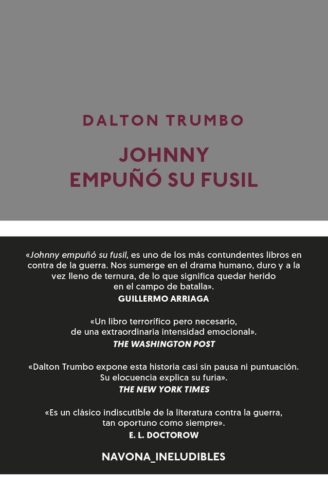 JOHNNY EMPUÑÓ SU FUSIL | 9788417978419 | TRUMBO, DALTON