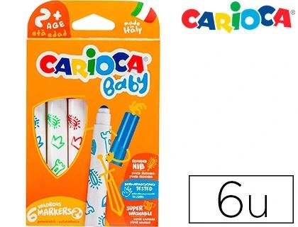 RETOLADORS MARKER CARIOCA BABY 6 | 8003511428136