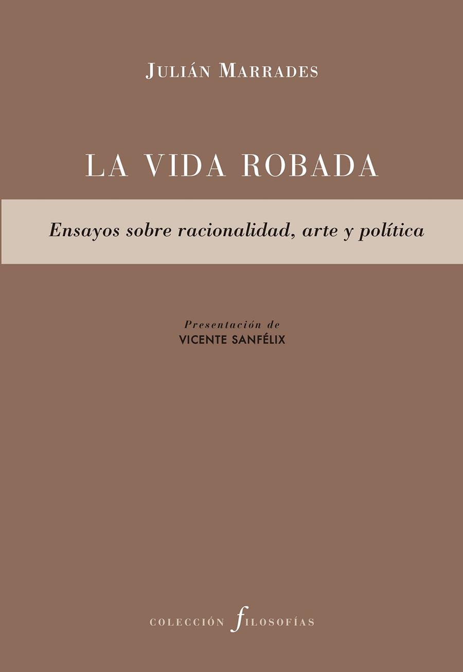 VIDA ROBADA, LA | 9788417143633 | MARRADES, JULIAN