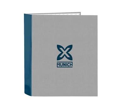CARPETA 4 ANELLES MUNICH GRIS | 8412688583270