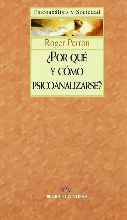 POR QUE Y COMO PSICOANALIZARSE | 9788497420754 | PERRON, ROGER