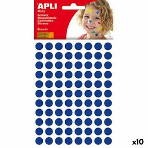 GOMETS RODONS 10.5 MM BLAUS APLI | 8410782132318