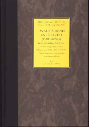 ALEGACIONES EN DERECHO, LAS (PORCONES) | 9788488699794 | GARCÍA CUBERO, LUIS