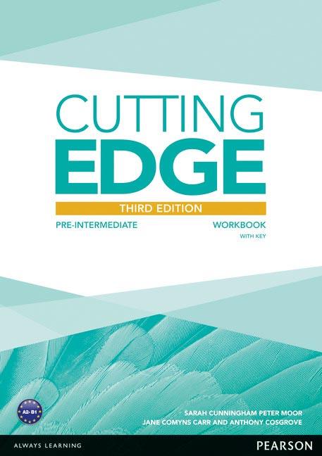 CUTTING EDGE 3RD EDITION PRE-INTERMEDIATE WORKBOOK WITH KEY | 9781447906636 | COSGROVE, ANTHONY