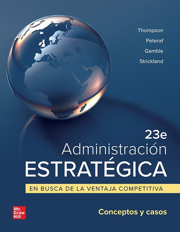 ADMINISTRACION ESTRATEGICA (23 EDICIÓN) | 9781456294861 | THOMPSON