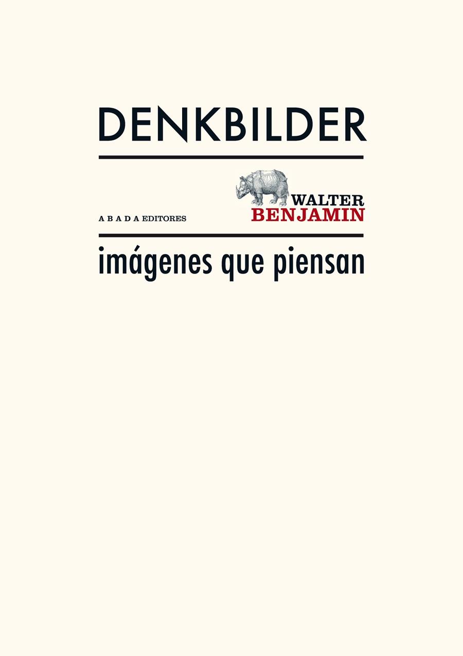IMÁGENES QUE PIENSAN | 9788415289395 | BENJAMIN, WALTER