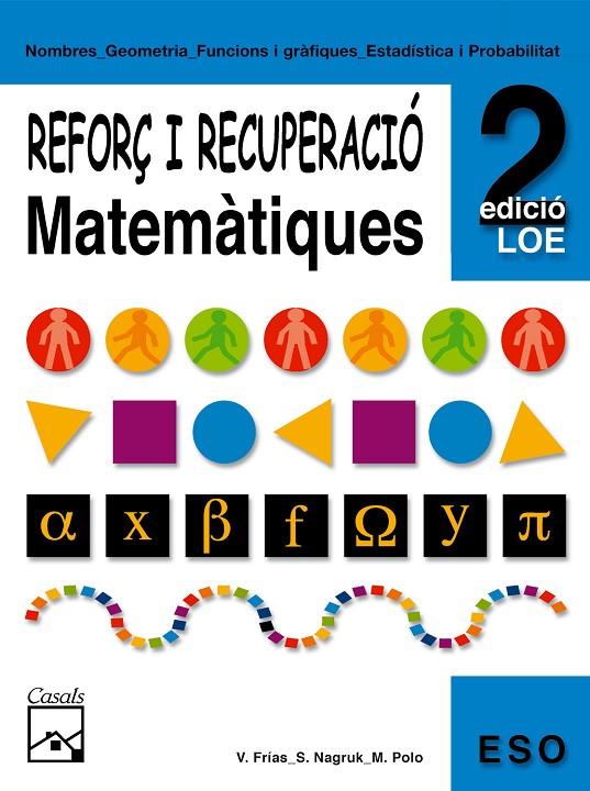 REFORÇ DE MATEMATIQUES 2 ESO | 9788421833315 | VARIOS AUTORES