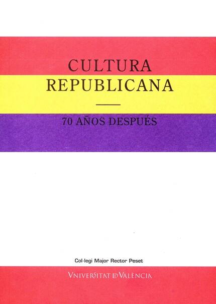CULTURA REPUBLICANA | 9788437053486 | VARIOS AUTORES