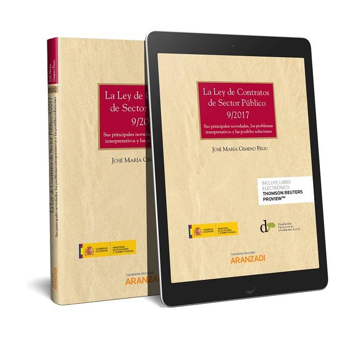 LEY DE CONTRATOS DE SECTOR PUBLICO 9/17 PROBLEMAS INTERPRET | 9788413095813 | GIMENO FELIU, JOSE MARIA