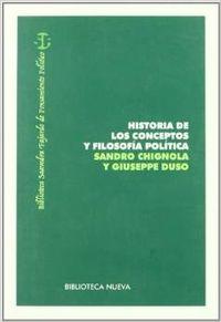HISTORIA DE LOS CONCEPTOS Y FILOSOFIA POLITICA | 9788497429320 | CHIGNOLA / DUSO