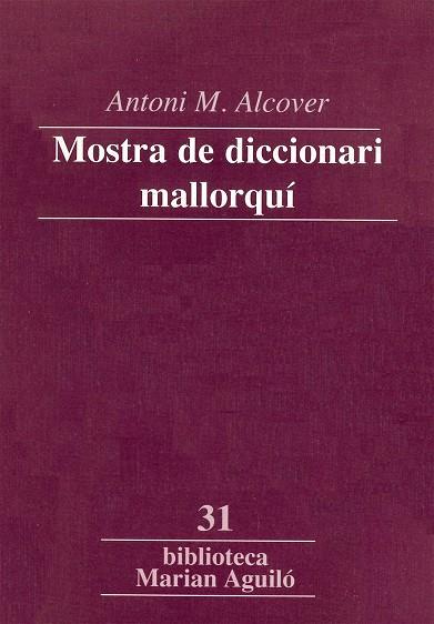 MOSTRA DE DICCIONARI MALLORQUÍ | 9788484153146 | ALCOVER I SUREDA, ANTONI MARIA