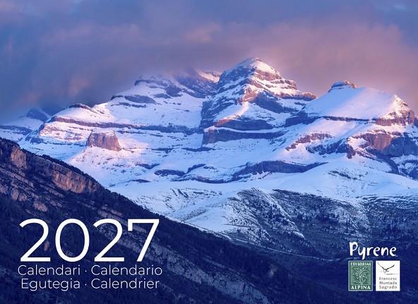 CALENDARIO PYRENE 2027 | 9788470112157 | MUNTADA, FRANCESC