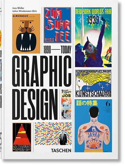 HISTORY OF GRAPHIC DESIGN, THE (45TH ED.) | 9783836588065 | MÜLLER, JENS