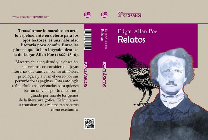 RELATOS EDGAR ALLAN POE (LETRA GRANDE) | 9788412708929 | POE, EDGAR ALLAN