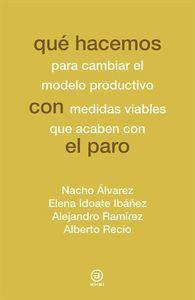 QUE HACEMOS CON EL PARO | 9788446040866 | ÁLVAREZ PERALTA, IGNACIO/Y OTROS