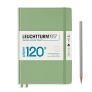 NOTEBOOK MEDIUM A5 EDITION 120 GRM SAGE DOTTED | 4004117589195