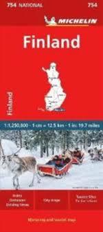 FINLANDIA : MAPA 754 | 9782067263994