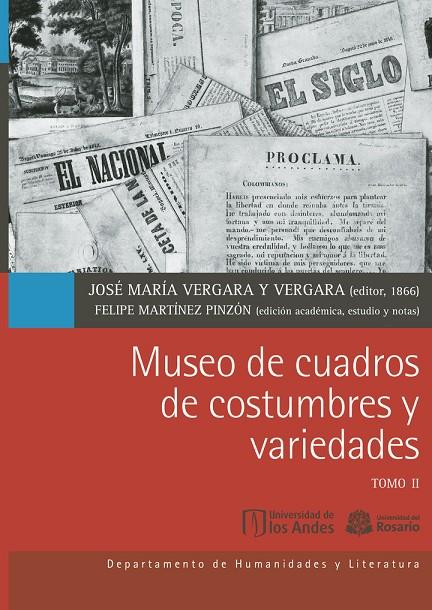 MUSEO DE CUADROS DE COSTUMBRES Y VARIEDADES. TOMO II | 9789587748567 | MARTÍNEZ PINZÓN, FELIPE